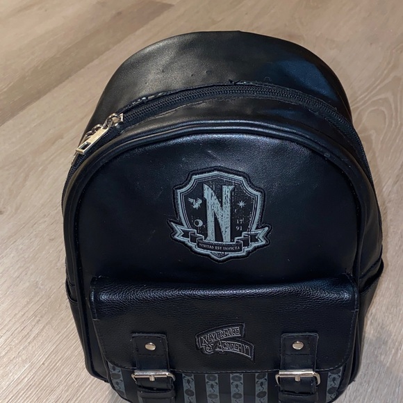 Wednesday Addams Women’s Mini Backpack - Picture 5 of 8